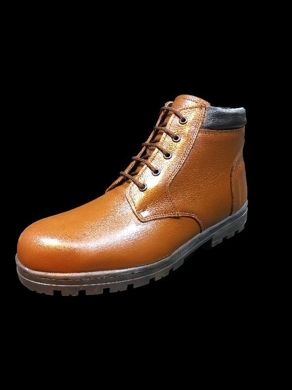 250-300gm Leather Industrial Shoes, For Casual, Size : 8inch