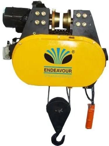 Electric Chain Hoist, Color : Yellow