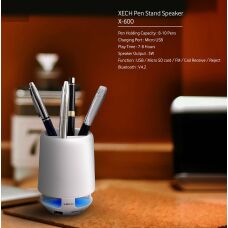 Polished Mild Steel Pen Stand Speaker, Packaging Type : Corrugated Box