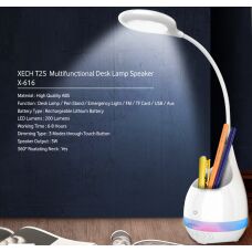 Desk Top Lamp with Speaker, for Home, Voltage : 110V