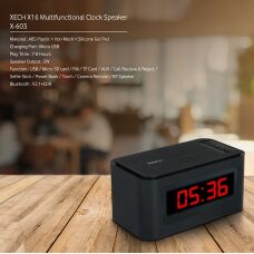 Multifunctional Clock Speaker, Size : 8 Inch