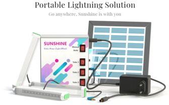 Portable Solar Home Lighting System