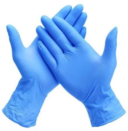 Non-Sterile Nitrile Gloves, Color : Blue
