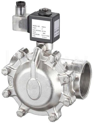 Manual Carbon Steeel Diaphragm Type Solenoid Valve