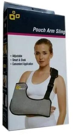 Polyester Pouch Arm Sling, Packaging Type : Box