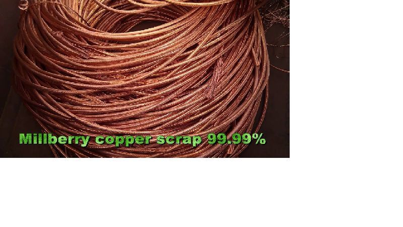 Millberry Copper Scrap, for Electrical Industry, Foundry Industry, Imitation Jewellery, Melting, Color : Brown