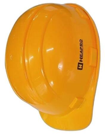 Yellow HDPE Safety Helmet, Size : 520 mm