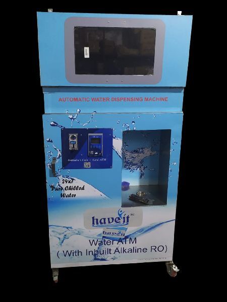 Water ATM(with Inbuilt 250 LPH Alkaline RO Plant)