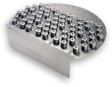 KUBER Stainless Steel Bubble Cap Trays