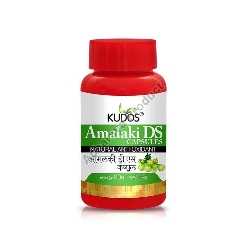 Powder Herbal Kudos Amalaki DS Capsule, for Supplement Diet, Packaging Type : Bottle