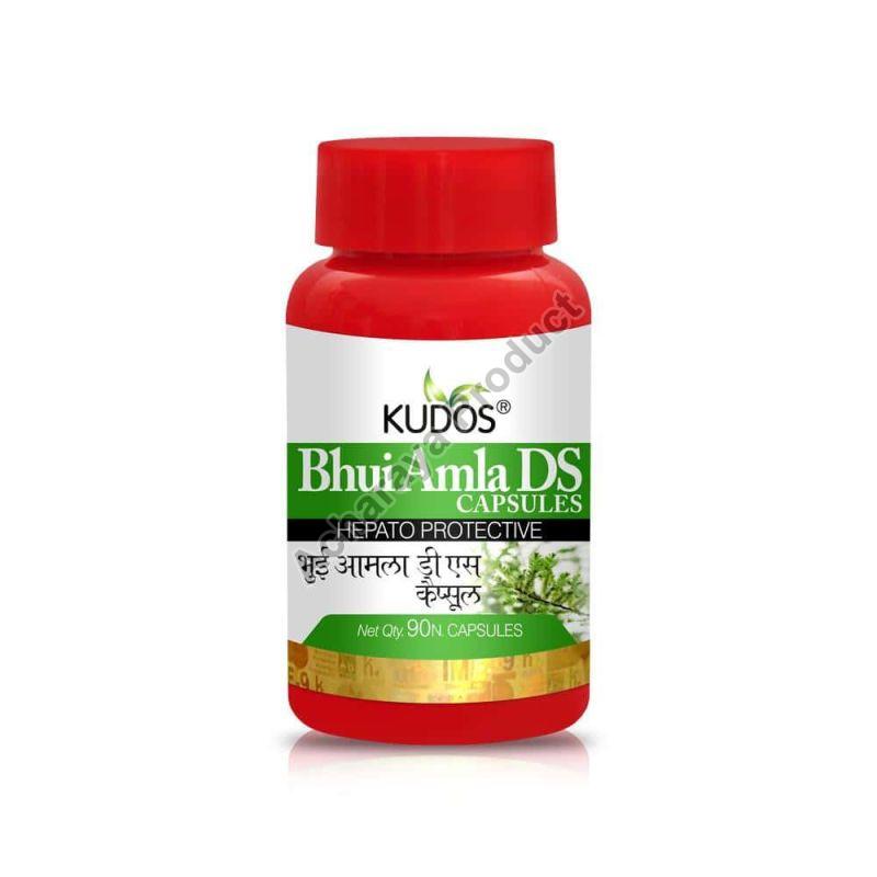 Kudos Bhui Amla DS Capsule, for Supplement Diet, Feature : Reduce Inflammation, Lower Blood Sugar Levels