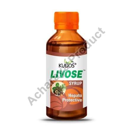 Liquid Kudos Livose Syrup, for Health Supplement, Packaging Type : Plastic Bottle