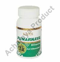 Herbal Kudos Punarnava DS Capsule, for Supplement Diet, Feature : Reduce Inflammation, Lower Blood Sugar Levels