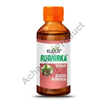 Liquid Kudos Rudhirka Syrup, for Health Supplement, Syrup Type : Herbal