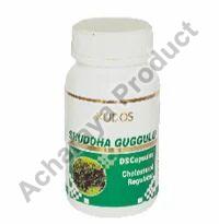 Kudos Shauddha Guggulu DS Capsule, for Supplement Diet, Packaging Type : Plastic Bottle