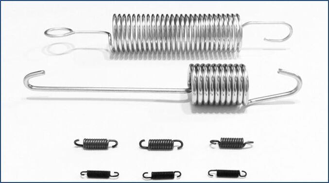 Stainless Steel Extension Spring, for Industrial Use, Certification : IATF