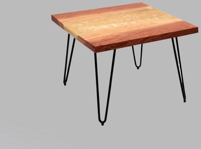 Wood craft Hard Grey Center Table