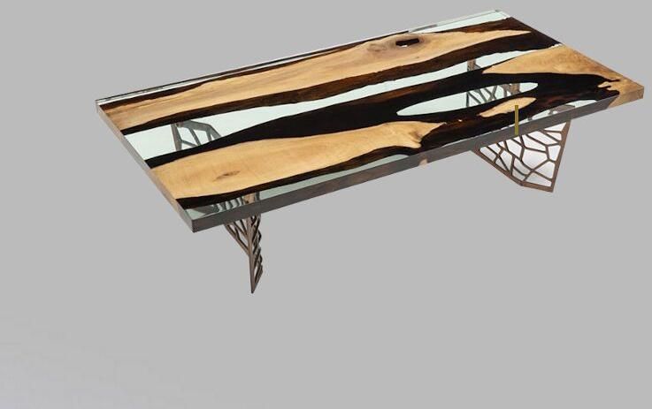 Polished Transparant White Centre Table, For Home, Hotel, Restaurant, Feature : Easy To Assemble, Perfect Shape