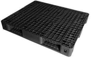 Recycled PP Plastic Export Pallets, Style : Single Faced