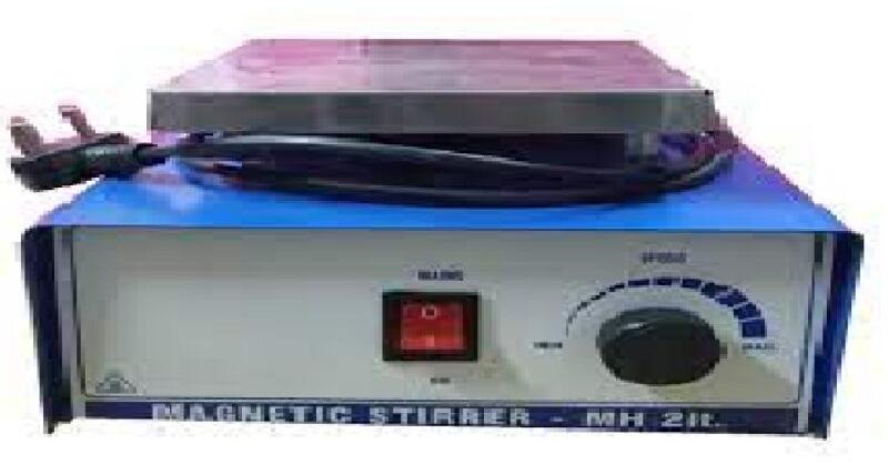 Blue Magnetic Stirrer Without Hot Plate, Model Number : Mswo-75
