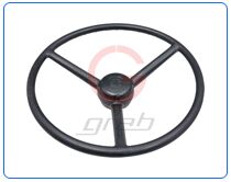 Round Steering Wheel with Cap, Feature : Fine Finished, Perfect Shape