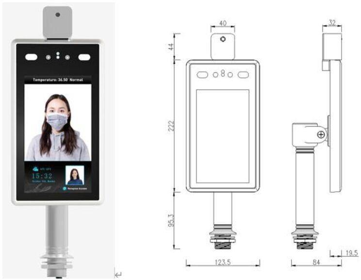 Access Control Camera (Face Recognition/ Temperature Indicator) (AVI-FC-NT3)