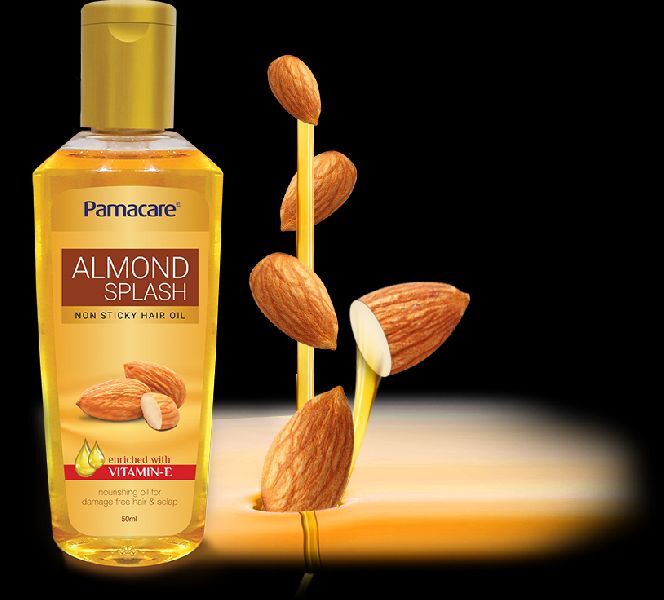 Almond Splash Non Sticky Hair Oil