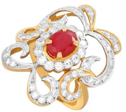 Crimson Charisma Diamond Ring