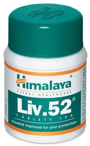 Himalaya Liv 52 Tablets, for Liver Care, Packaging Type : Bottle