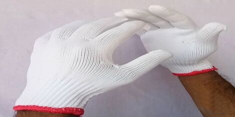 Nylon Knitted Gloves, Gender : Unisex 