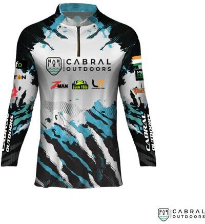 100% Polyester Cabral Outdoors Jersey, Size : XS, M, XL, 2XL.