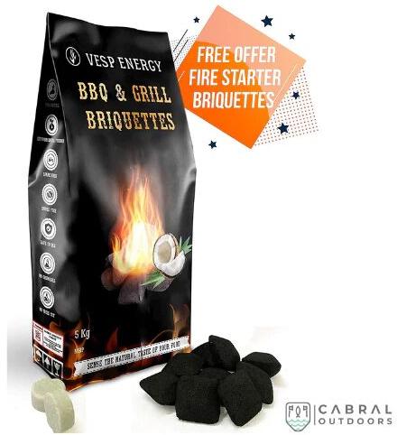 Vesp Energy Charcoal Briquettes, Feature : Eco-friendly, Smoky Flavor