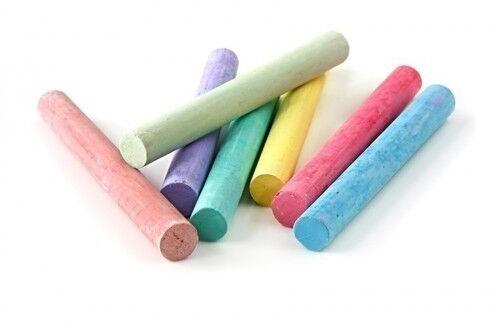 Kores Dustless Chalk, Color : Multi-colored