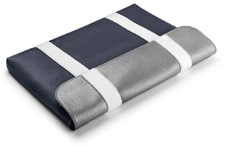 VEGAN LEATHER Laptop Sleeves, Color : Gray, Navy