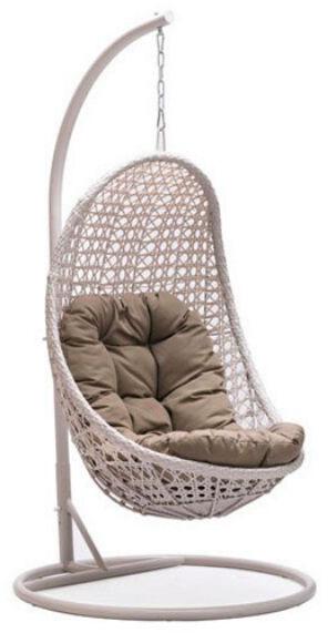 Arvabil Handmade Rattan Hanging Swing Chair for Home - NS09