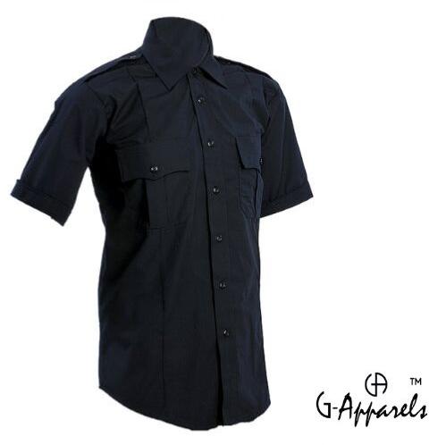 Black security guard uniform