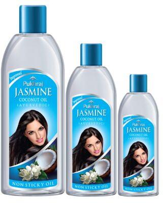 Pukhraj - Jasmine Coconut Oil, Feature : Ideal For Dull Skin Hair