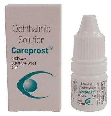 Careprost Eye Drop, Bottle Material : Plastic