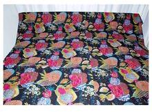 Kantha quilt Cotton Kantha Bedspread, for Home, Hotel, Picnic, Bath, Travel, Etc, Technics : Handmade