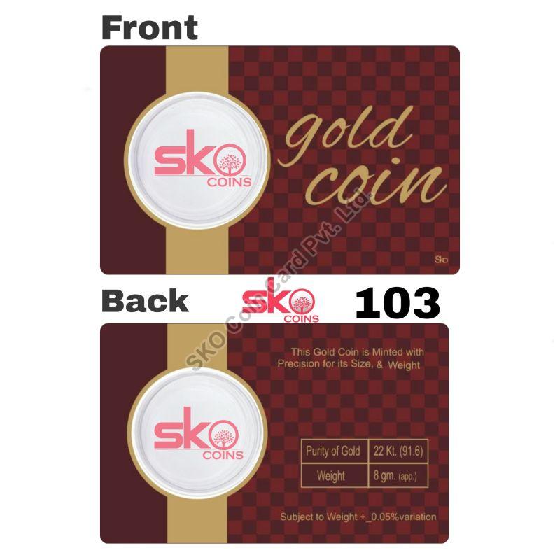 Gold Coin Card