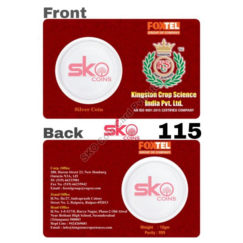 Multi Coloured Printed Coin Packing Card, Feature : Fine Finishing, Great Design, Shiny Look, Smooth Finish