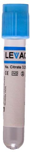 Vacuum Sodium Citrate Tube, Size : 12.4x75 mm