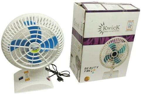 Electric Table Fan, Color : White