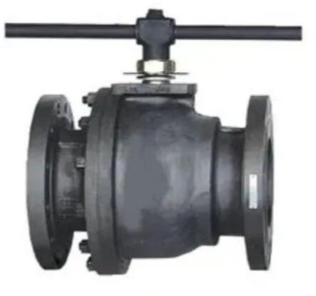 Cast Iron Actuated Ball Valve, Color : Black