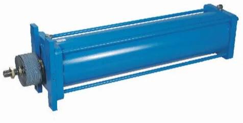 Cylindrical Aluminium Automation Pneumatic Cylinder, Color : Blue