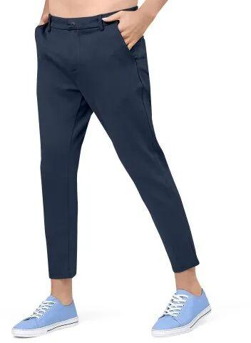 Solid Men Lycra Pant, Occasion : Casual Wear