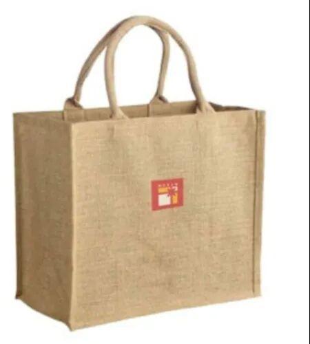 Classic India Plain jute bag, Shape : Rectangular