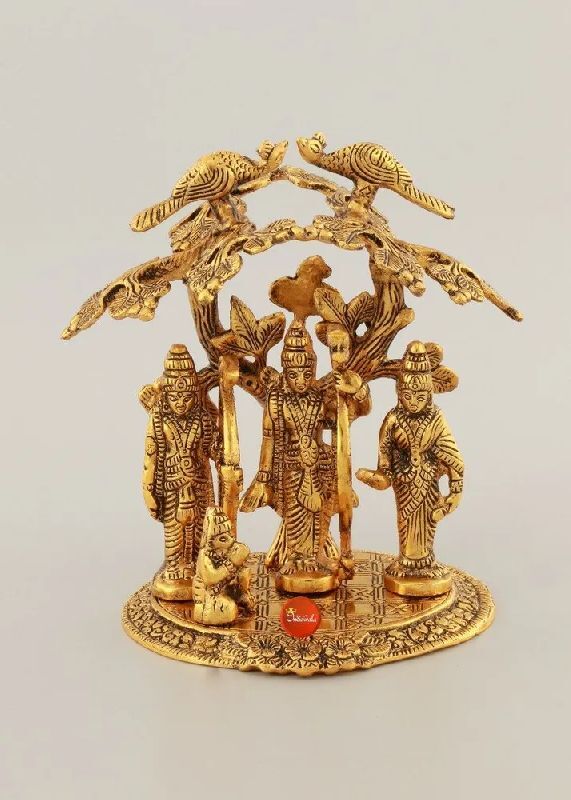 Brass Ram Darbar Statue, Packaging Type : Velvet Box