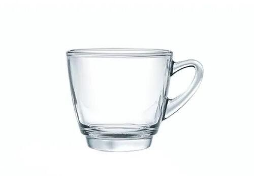 Glass Kenya Cappuccino Cup, Color : Transparent