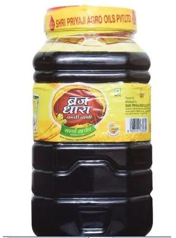 Dhara Mustard Oil, Packaging Size : 5 litre